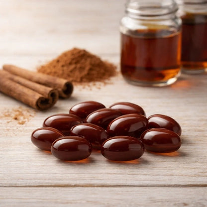 Ceylon Cinnamon Softgels 12:1 Concentrated Extract With MCT Oil