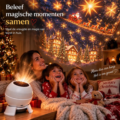 Christmas Projector Night Light USB Powered Wall & Ceiling_projection