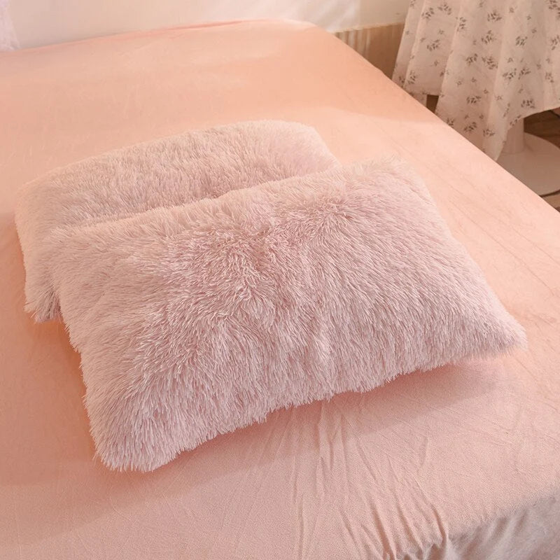 Comforter Set Plush Sherpa Fleece Machine Washable**