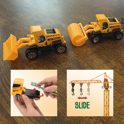 Construction Advent Calendar Toy Vehicles & Play Mat