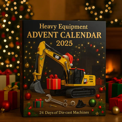 Construction Vehicle Advent Calendar 24 Die-Cast Metal Models