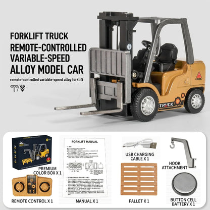 Construction Vehicle Remote-Controlled 1:64 Scale