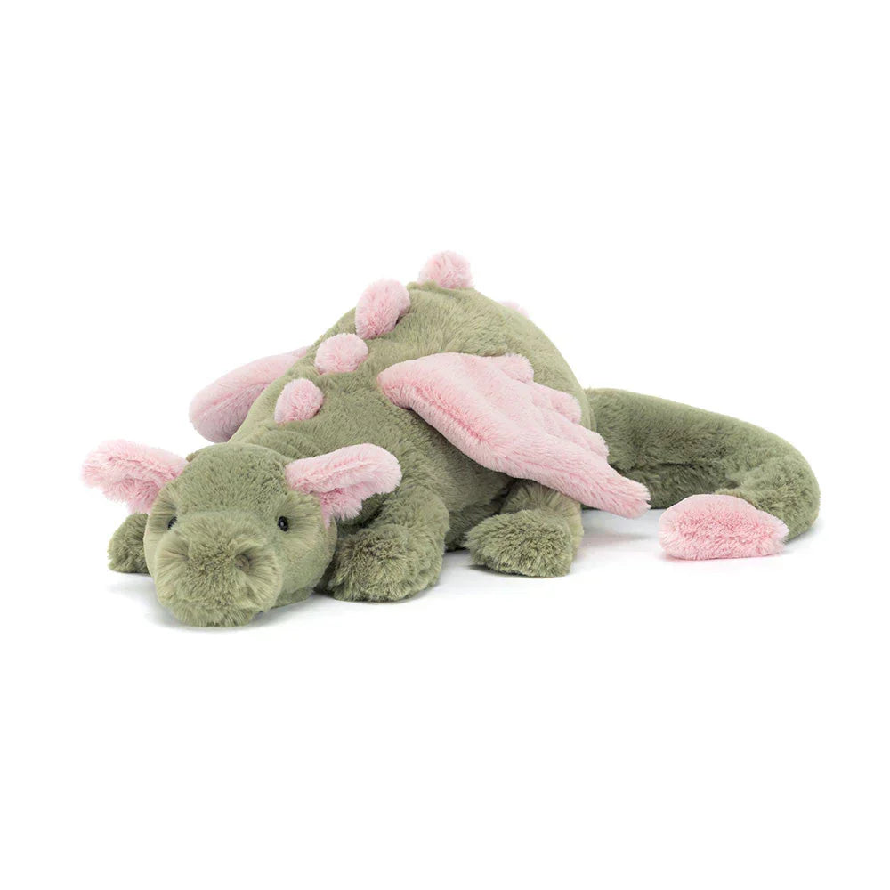 Dragon Plush Toy Extra-Soft Cuddly Winged Design