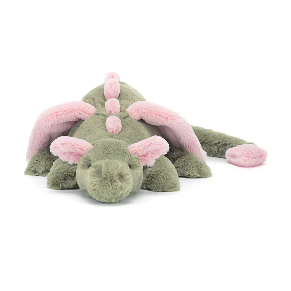 Dragon Plush Toy Extra-Soft Cuddly Winged Design