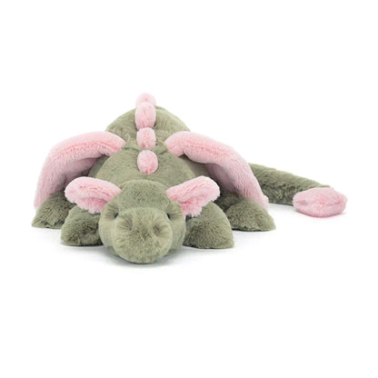 Dragon Plush Toy Extra-Soft Cuddly Winged Design