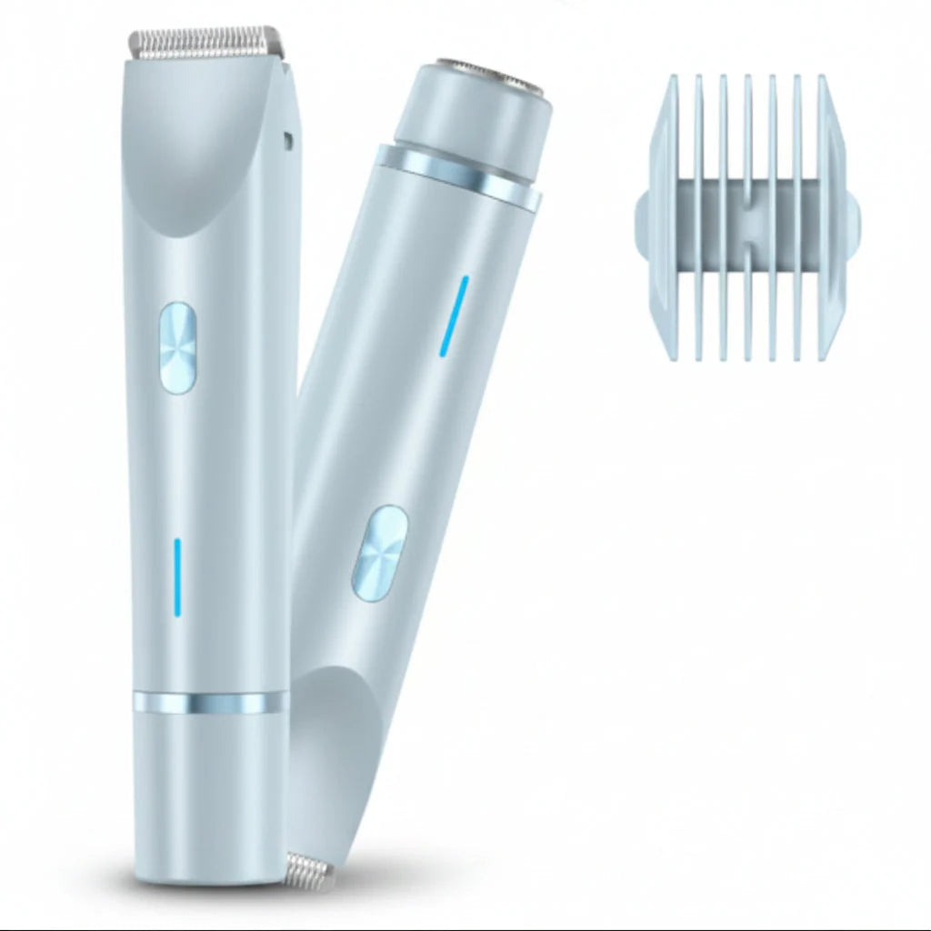Electric Hair Remover 2-in-1 Shaver & Trimmer Wet & Dry