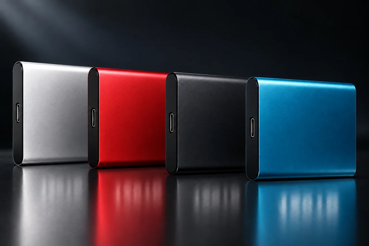 External SSD 128TB Shock-Resistant Portable