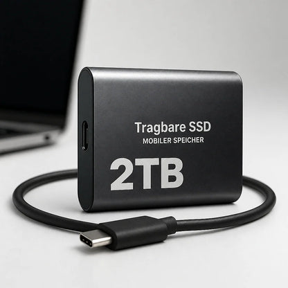 External SSD 2 TB USB-C Up to 1050 MB/s
