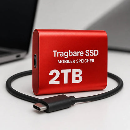 External SSD 2 TB USB-C Up to 1050 MB/s