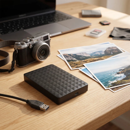 External Storage Drive 10TB USB 3.0 Compact Design