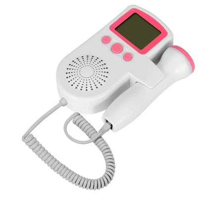 Fetal Heart Rate Doppler Monitor Portable LCD Display