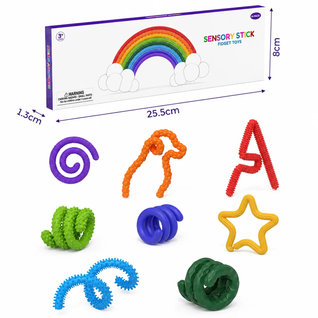 Fidget Sticks Flexible Bendable Portable Sensory Toy