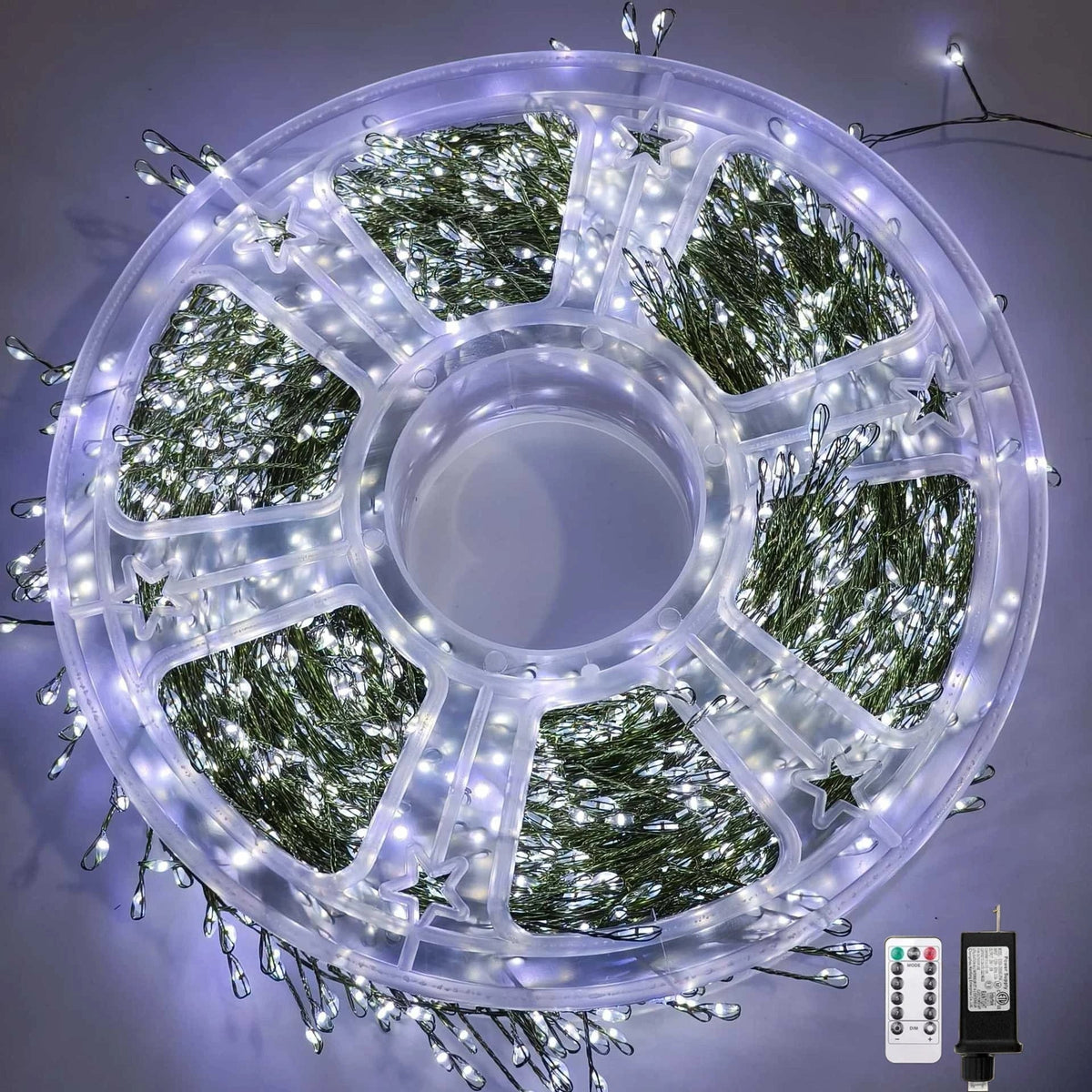 Firework String Lights Flexible Copper Wire Remote Control Timer