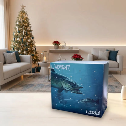 Fishing Lure Advent Calendar 24 Unique Lures Freshwater & Saltwater Tackle