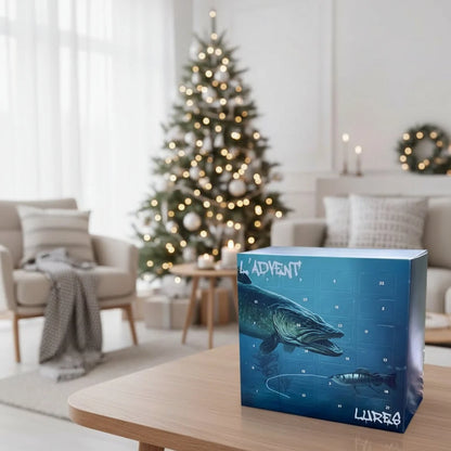 Fishing Lure Advent Calendar 24 Unique Lures Freshwater & Saltwater Tackle