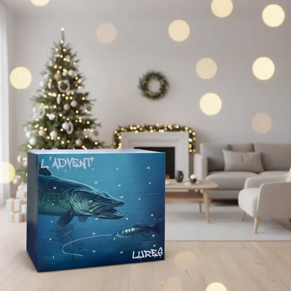 Fishing Lure Advent Calendar 24 Unique Lures Freshwater & Saltwater Tackle