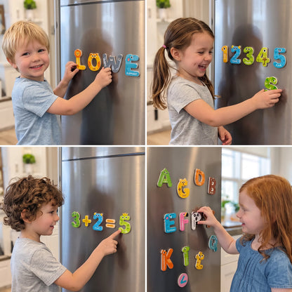 Fridge Magnets Alphabet & Number Animal Designs