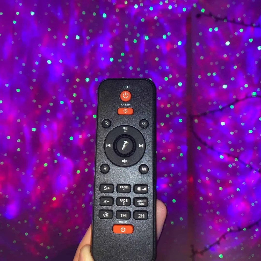 Galaxy Projector Bluetooth Speaker Rechargeable Remote Control