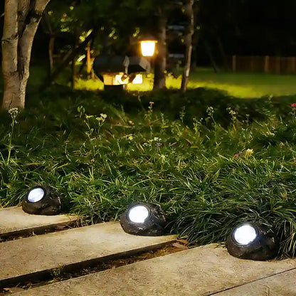 Garden Spotlight Solar-Powered Automatic Dusk Sensor IP65 Waterproof
