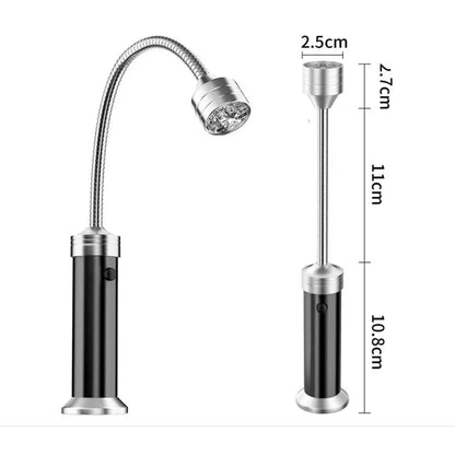Grill Light Bright LED Magnetic Base Flexible Gooseneck