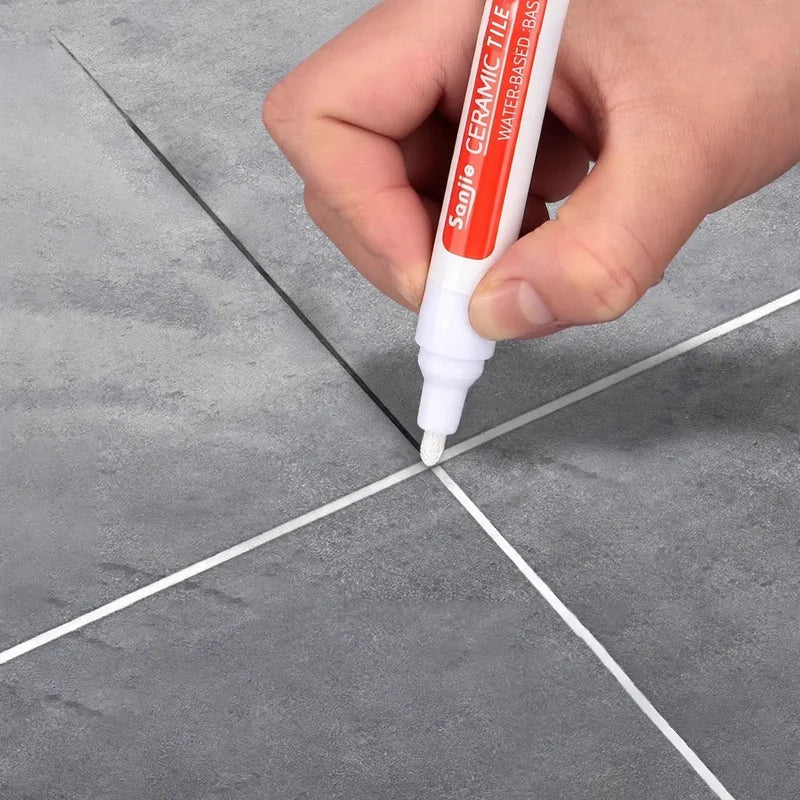 Grout Pen Waterproof Quick-Drying Formula
