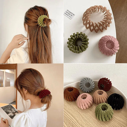 Hair Clip Twist-and-Snap Gentle Secure Hold for Fine Hair