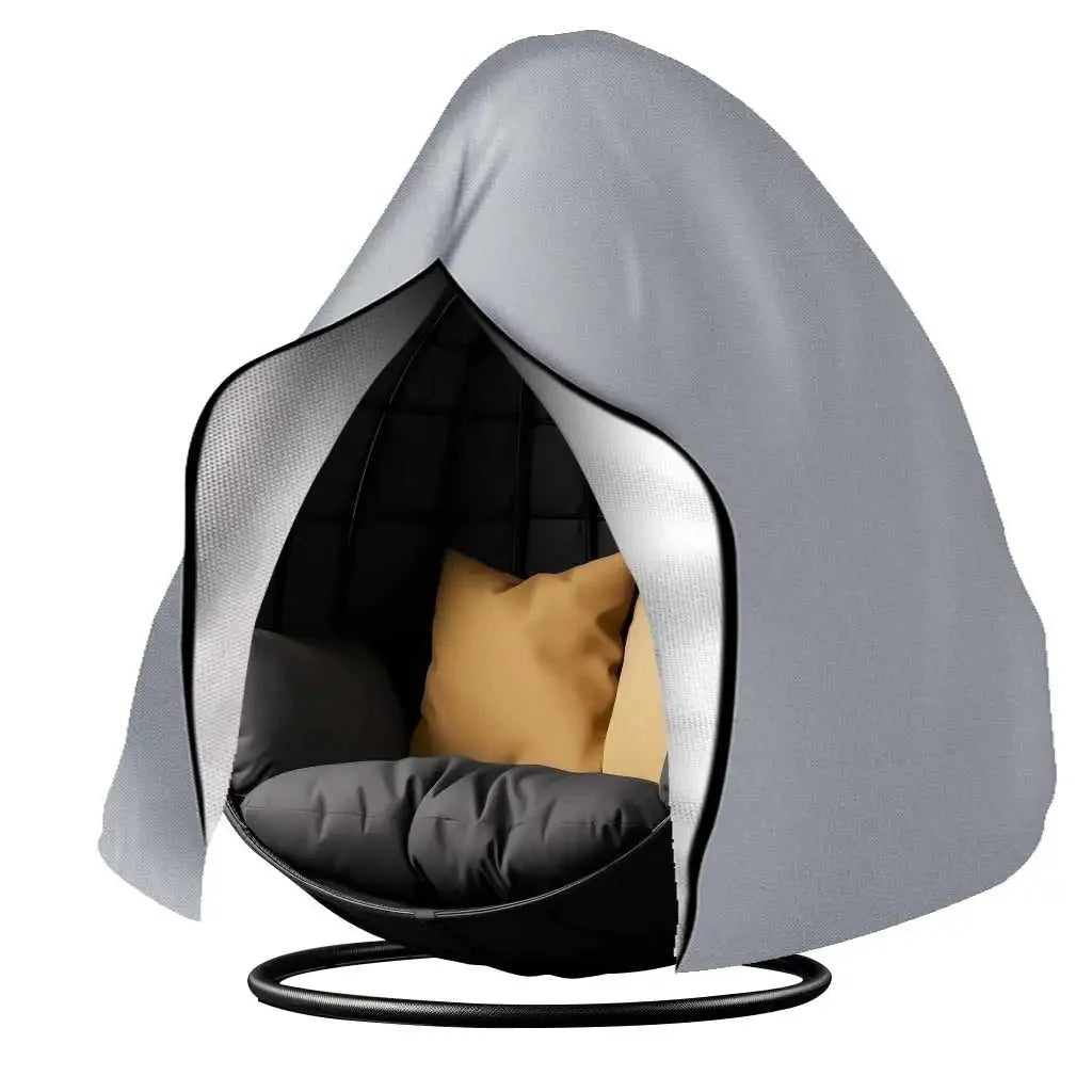 Hanging Chair Cover Waterproof UV-Resistant With Zipper & Drawstring