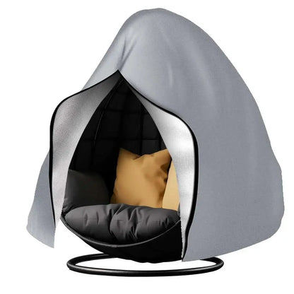 Hanging Chair Cover Waterproof UV-Resistant With Zipper & Drawstring