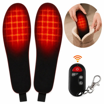 Heated Insoles Rechargeable Wireless Remote Control