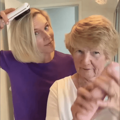 Heated Styling Brush Cordless Ceramic Scalp Guard