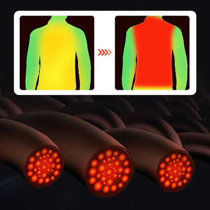 Heated Vest Graphene Heating Zones USB Powered Adjustable Heat