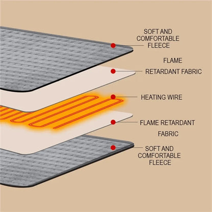 Heating Pad Adjustable 9 Heat Levels Auto Shutoff Timer