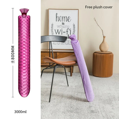 Hot Water Bottle Extra-Long Soft Insulating Cover