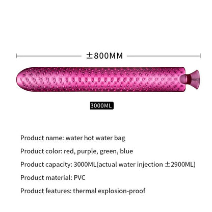 Hot Water Bottle Extra-Long Soft Insulating Cover