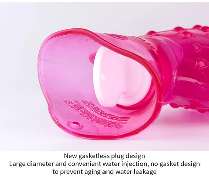 Hot Water Bottle Extra-Long Soft Insulating Cover