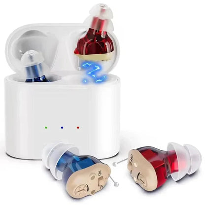 In-Ear Sound Amplifiers Rechargeable Digital Noise Reduction
