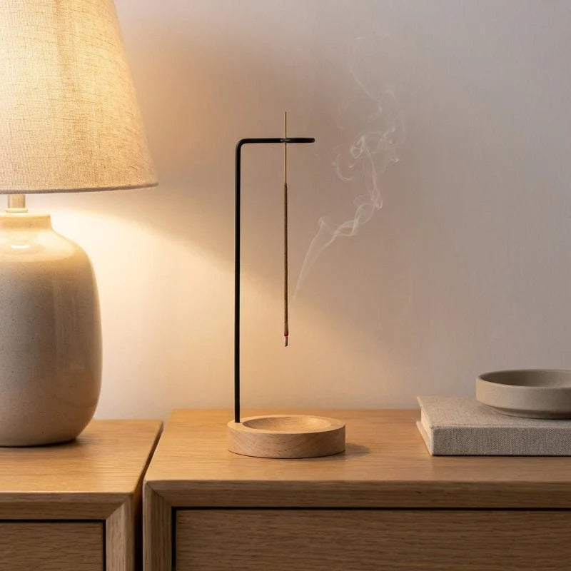 Incense Stick Holder Hanging Wooden Space-Saving