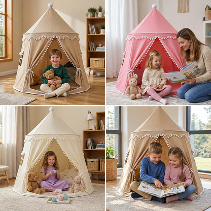 Kids Play Tent Cozy Reading Hideaway