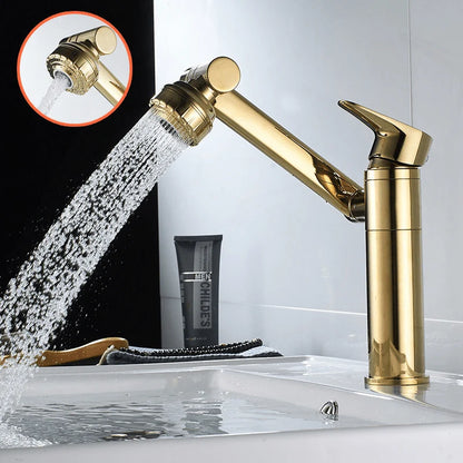 Kitchen Faucet Stainless Steel 360° Swivel Spray Function