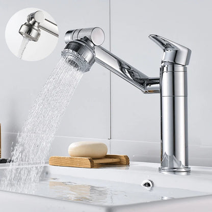 Kitchen Faucet Stainless Steel 360° Swivel Spray Function