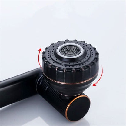 Kitchen Faucet Stainless Steel 360° Swivel Spray Function