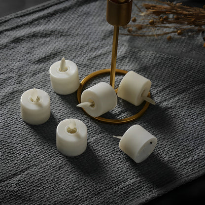 LED Candles Moving Flame Effect Remote Control & Timer