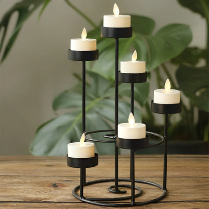 LED Candles Moving Flame Effect Remote Control & Timer