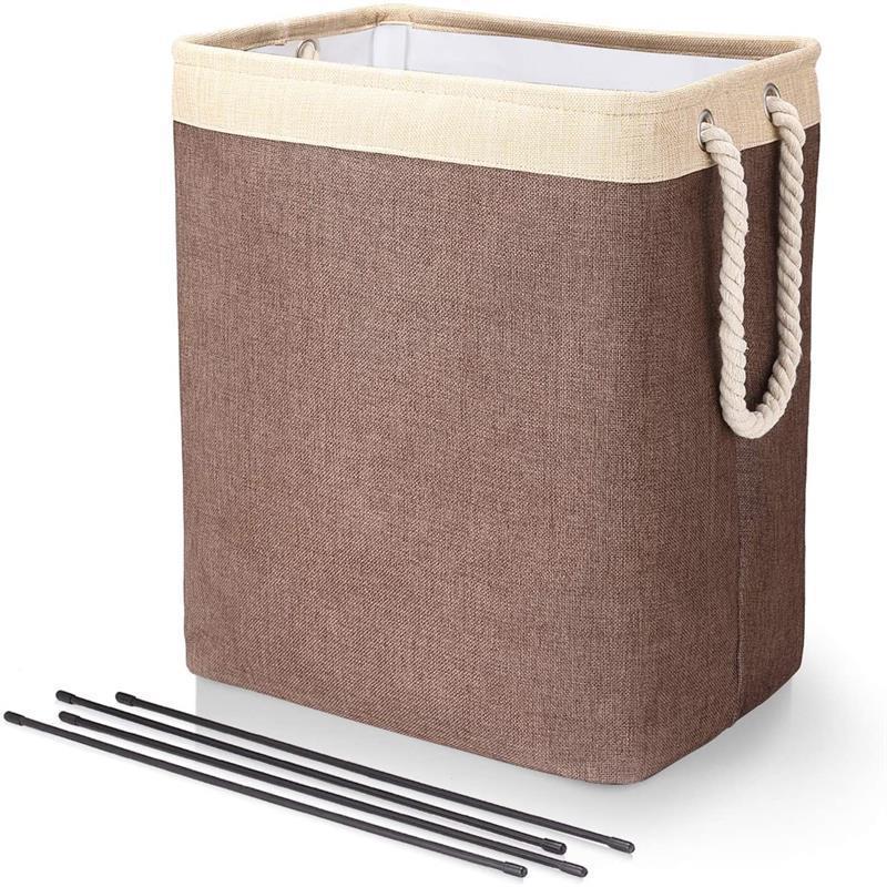 Laundry Hamper Foldable Water-Resistant Lightweight Fabric