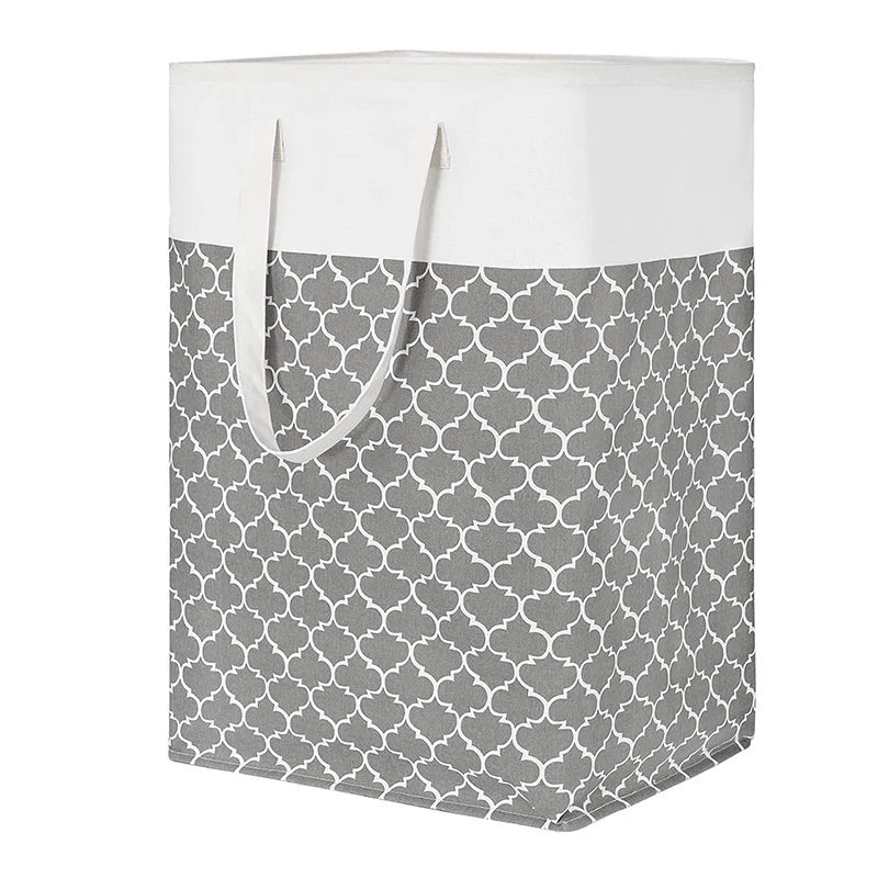 Laundry Hamper Foldable Water-Resistant Lightweight Fabric