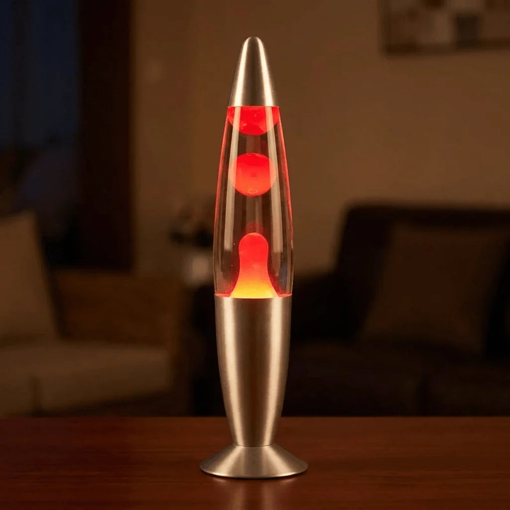 Lava Lamp Flowing Wax Warm LED Glow