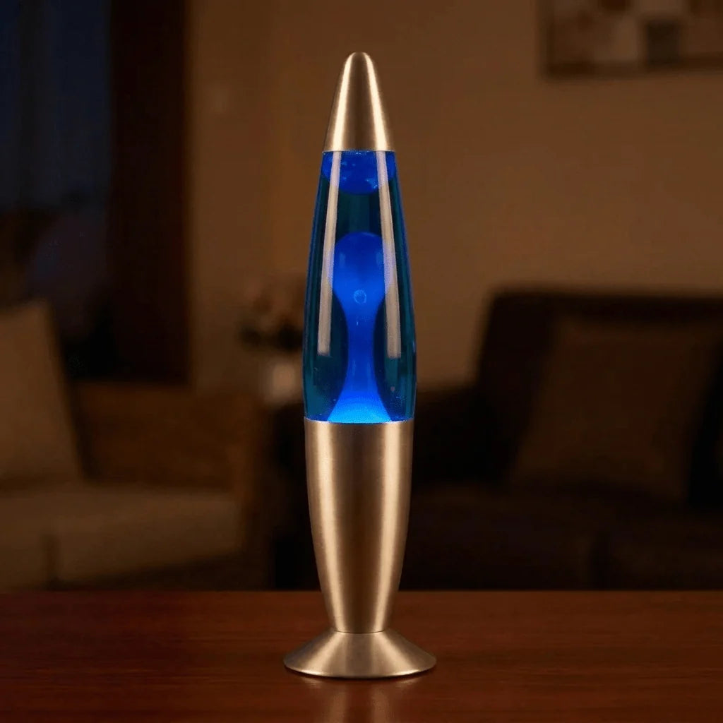 Lava Lamp Flowing Wax Warm LED Glow