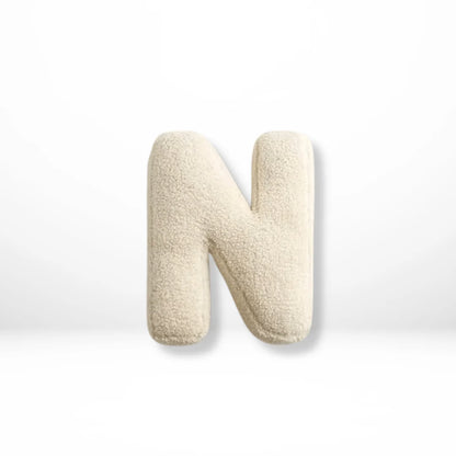 Letter Pillow Soft Velvet Personalized Alphabet Design