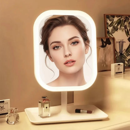 Makeup Mirror LED Three Light Modes USB Rechargeable