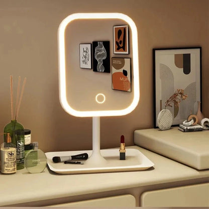 Makeup Mirror LED Three Light Modes USB Rechargeable